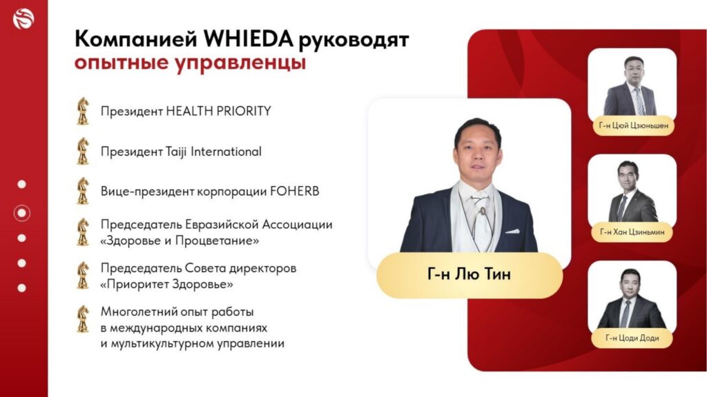господин Лю Тин президент HEALTH PRIORITY